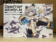 全新現貨 代理版 MegaHouse MH 盒玩 DESKTOP ARMY 桌上武裝 N-202d 泰坦尼婭 白虎