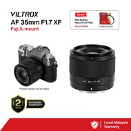 VILTROX 35MM F1.7-XF Air APS-C Prime Lens for Fujifilm X-Mount Cameras