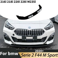 2020-2024 Front Bumper Lip for BMW 2 Series F44 M Sport 216i 218i 220i 228i M235i Spoiler Splitter D