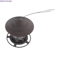 SDEERCONCEPT Bird Feeder Gazebo House Type Feed Station Flying Animal Outdoor Garden Bird Supplies