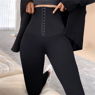 Corset Fitness Leggings Women's Outer Wear Training Gym Jogging Yoga Pants Tight High Waist Elastic Tummy Control Sexy Trousers