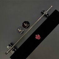TECHNOLOGY ODDS - LEADSUPER LUX 2.0 FULL CARBON 12.5MM | Genuine Hole Billiard Cue