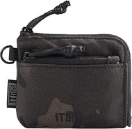 1TG Tactical Coin Purse, 500D CORDURA Minimalist Wallet Change Purse ID Card Holder Money Pouch Tact