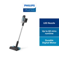 PHILIPS Cordless Vacuum 3000 Series Aqua – XC3131/61, Vacuum &amp; Wipe, Lightweight 1.5kg, LED Nozzle, 3 Layer Filtration,