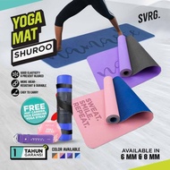 Svarga Yoga Mat / Yoga Mat 6Mm & 8Mm Shuroo Premium Tpe Mat Price