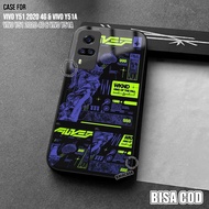 Softcase For Vivo Y51 2020 4G Latest Vivo Y51A/ Fashion AESTHE 03 For Men and Women - Softcase Glass