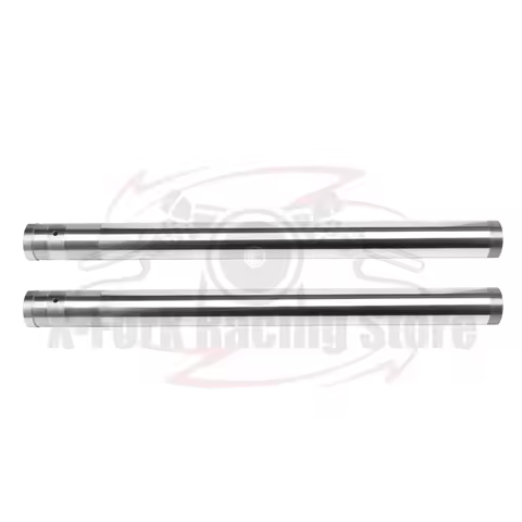 Front Fork Inner Tubes Pipes Stalks Bars Silver For YAMAHA YZ125 YZ250 2015-2022 2016 2017 2018 2019