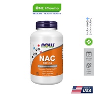 Viên uống hỗ trợ thải độc gan Now Foods NAC 600mg 250 Viên