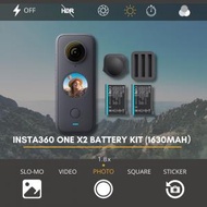 Insta360 - One X2 Battery Kit (1630mAh)（超長續航套裝）