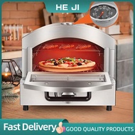 HEJI Stainless Steel  Pizza Oven Gas Type 12 Inch Pizza Oven For Business Pizza Oven Outdoor Pizza Oven With Gas Stove