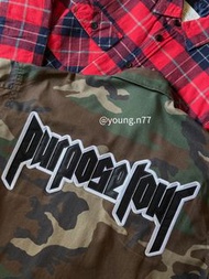 Purpose tour Justin bieber Camo Jacket 迷彩 M65 FOG 夾克 演唱會 巡演 限定商品 小賈斯丁
