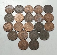 香港1931年1仙硬幣共21枚（品相實物如圖）