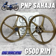 G500 5 Batang Sport Rim Y15ZR Y16 LC135 V8/ SRL115fi/ LC135 4S 5S 1.6/1.6/x17 Y15 G500 Sport rim Bro