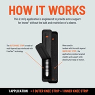 KT TAPE FLEX KNEE SUPPORT KNEE BRACE BRACE BRACE SLEEVE NOT KINESIOLOGY KINESIO LP