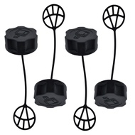 4pcs Gas Fuel Tank Cap For GX35 GX31 GX25 GX22 Engine Motor Strimmer Brushcutter Power Tiller 17620-