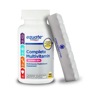 Unique Bundle Store Equate Complete Multivitamin Adults 50 Plus, 100 Count Tablets, Multi Vitamins W