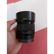 Sony E-MOUNT Lens FE: 1.8/50mm