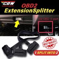 💞Ready Stock🇲🇾OBD OBD2 Splitter Connector Cable  ELM327 obd meter obd2 splitter rpm water temp obd a