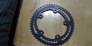 早期經典二手日本SR橢圓形大盤齒片52和42T鋼管車用