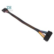 24 Pin to 14 Pin ATX PSU Main Power Adapter Braided Sleeved Cable for  for  PC and Servers 12-Inch(3