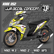 FULL BODY STICKER YAMAHA MIO M3-MIO Z-MIO 125 HELLO KITTY COOL CODE 052 FULL BODY STICKER