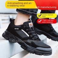 Safety shoes, steel toe, breathable, shockproof, comfortable to wear, fashionable for women IBV3 B4Q