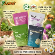 【HALAL】7Lume White Tomato L-Carnitine Milk Thistle Chamomile Tea Supplement Drink Whitening Slimming