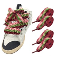 2 Pair 3/32'(3cm) Thick Original Fat Shoe Laces, Jumbo Chunky Shoelaces Strings Replacement Laces fo