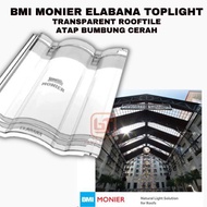 BJ - BMI MONIER Elabana Toplight Roofing Tiles / Genting Terang / Bumbung Cerah / Atap Cerah / Transparent Tiles