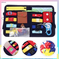 🎒 Kids Busy Board Children Busy Bag Foldable Busy Board Preschool Teaching Aid