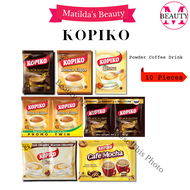 Kopiko 3in1 INSTANT Coffee - Brown Twin Pack 53g x 10 sachets Blanca | Cafe Mocha | BLACK | NESCAFE 