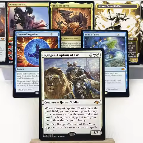 MH1 FAR M21 CC1 C19 HOLO12-Ⅰ02 Tcg proxy magic cards Force of Negation Ugin, the Spirit Dragon Sylva
