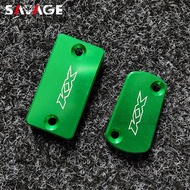 Rear Front Brake Reservoir Caps For KAWASAKI KX 125 250 250F 450F KX450F KX250F KX250 KX125 Motorcyc