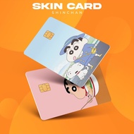 (BUY 1 GET 1 FREE) Skin Card, Shinchan Theme ATM | Decorative ATM Card Sticker, Apartment Card - Wat
