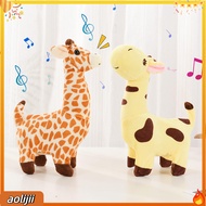 Electric Giraffe Toy Electronic Pet Plush Toy Simulation Giraffe Toy Interactive Walking Giraffe Plu
