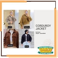 - Last Green Purple Orange Blue Baby Brown Gray Fanta Magenta - CORDUROY JACKET / JACKET by EDMEE