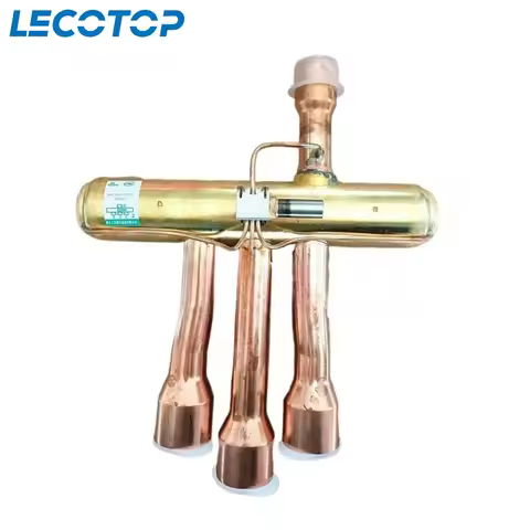 New SHF-50B-911D2 Four Way Reversing Valve With Coil For Sanhua Air Conditioner 4-Way Solenoid Valve