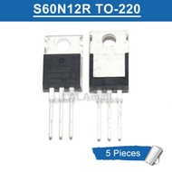 5pcs S60N12R TO220 S60N12RB TO-220 120A/60V N-channel MOSFET Transistor New Original IC