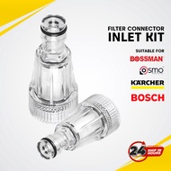 Water Jet High Pressure Filter Connecter Inlet Kit For BOSSMAN / OSMO / KARCHER /BOSCH