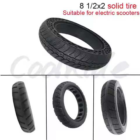 8 1/2X2 50-134 8.5X2 Solid Tire for Zero 8 Zero 9 VSETT 8 VSETT 9 Electric Scooters Kids Bike Parts 