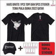 BA105 Free T-Shirt Hat and Sticker La'eeb Mascot World Cup Qatar 2022