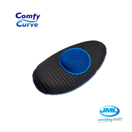 [JML Official] Ultimo Comfy Curve | 1 piece Lumbar Support Memory Foam Adjustable Lower Back Pillow Machine Washable