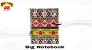 University Big Notebook (Spiral & Yarn Design Type) - 1 pc.