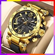 【Ready Stock】 ♬ ︺ ； P80 foxbox business watch men fashion diver watch men top brand luxury sport waterproof military chronograph relógio masculino+box