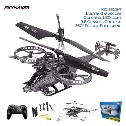 New Arrival YD713 RC Helicopter 3.5CH 2.4G Fixed Height Precision Gyroscope Drop Resistance RC Drone