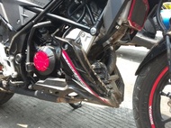 Tutup mesin transformer cb150r merah/cover engine transformer cb150r/under cowl