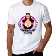 New Angela White Tshirt Customized T Shirts Tshirt Short Men Clothings