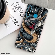 Beli Case Infinix Hot 8 Fashion Case Gambar Dragon Keren Terbaru - Untuk Pria Dan Wanita - Cassing Handphone - Silikon Case - Casemurah - Murah Meriah - Bisa COD Bayar Ditempat