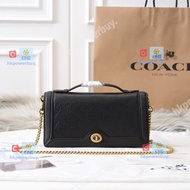 Original Coach Riley Flip Chain Single Shoulder Bag763
