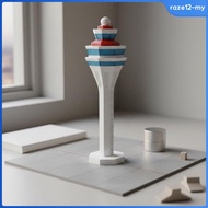 [RazecaMY] Airport Control Tower Miniature 1 to 400 Scale Model Structure for Model Airport Airplane